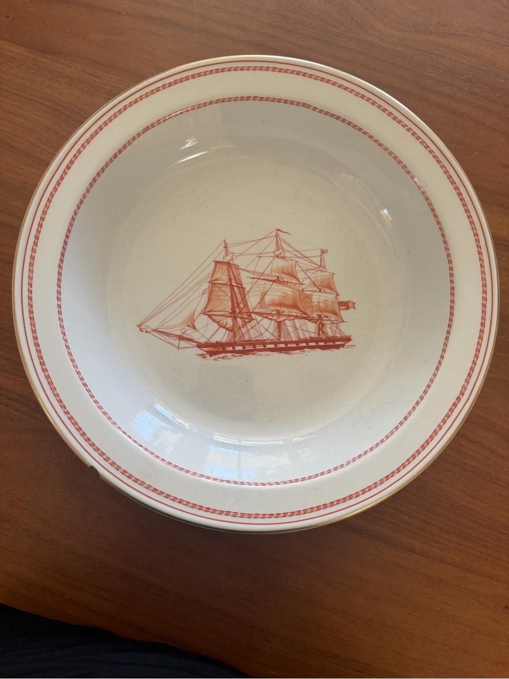 Vintage Wedgwood Flying Cloud Dinner Plate